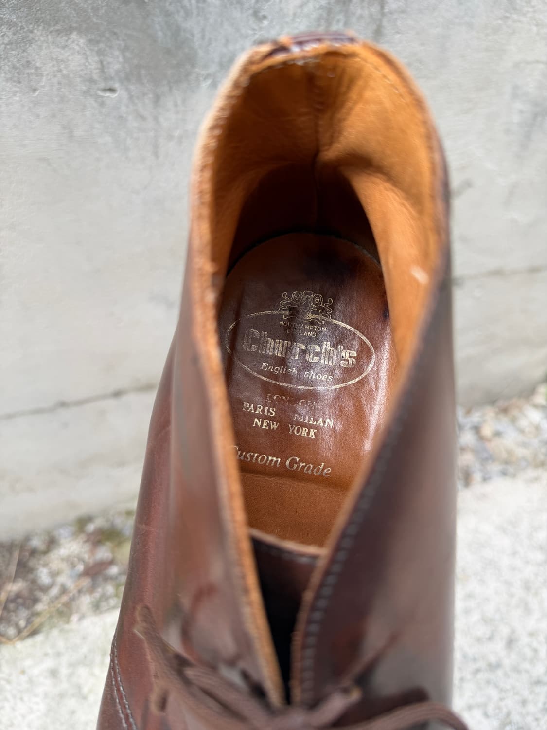 CHURCH'S CUSTOM GRADE 처치스 처카부츠  상품이미지7