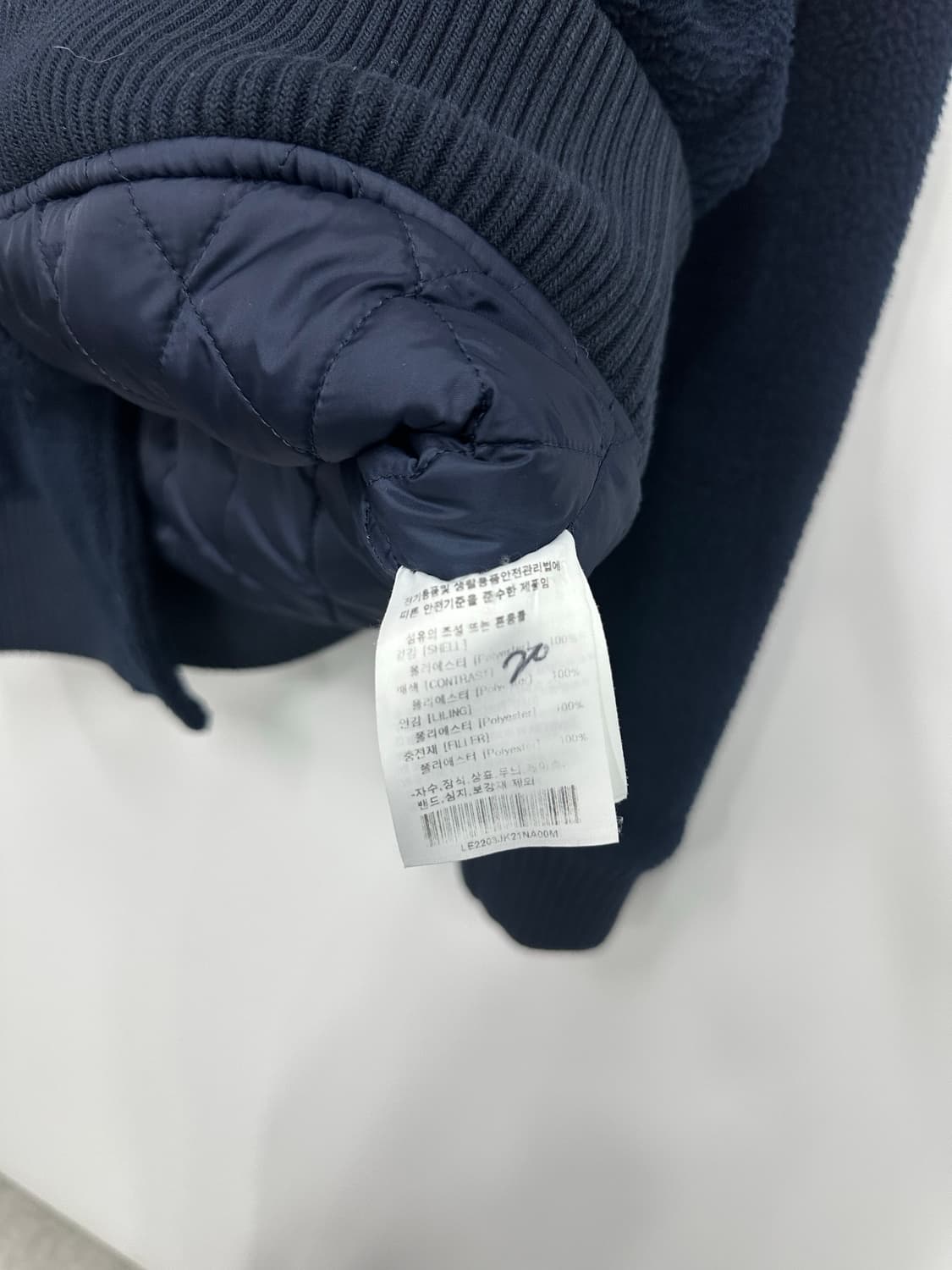 lee 와펜 플리스 바시티 자켓 상품이미지3