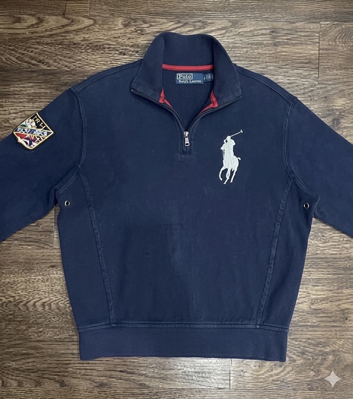 폴로 랄프 로렌 하프집업 니트 상품이미지1