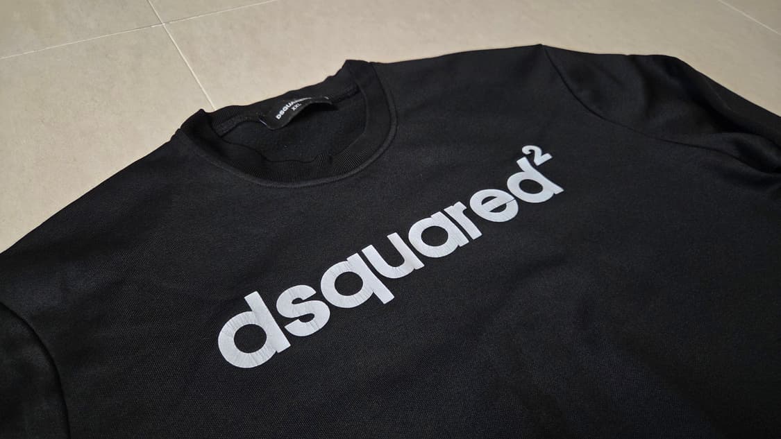 디스퀘어드 로고 프린트 맨투맨 상품이미지3