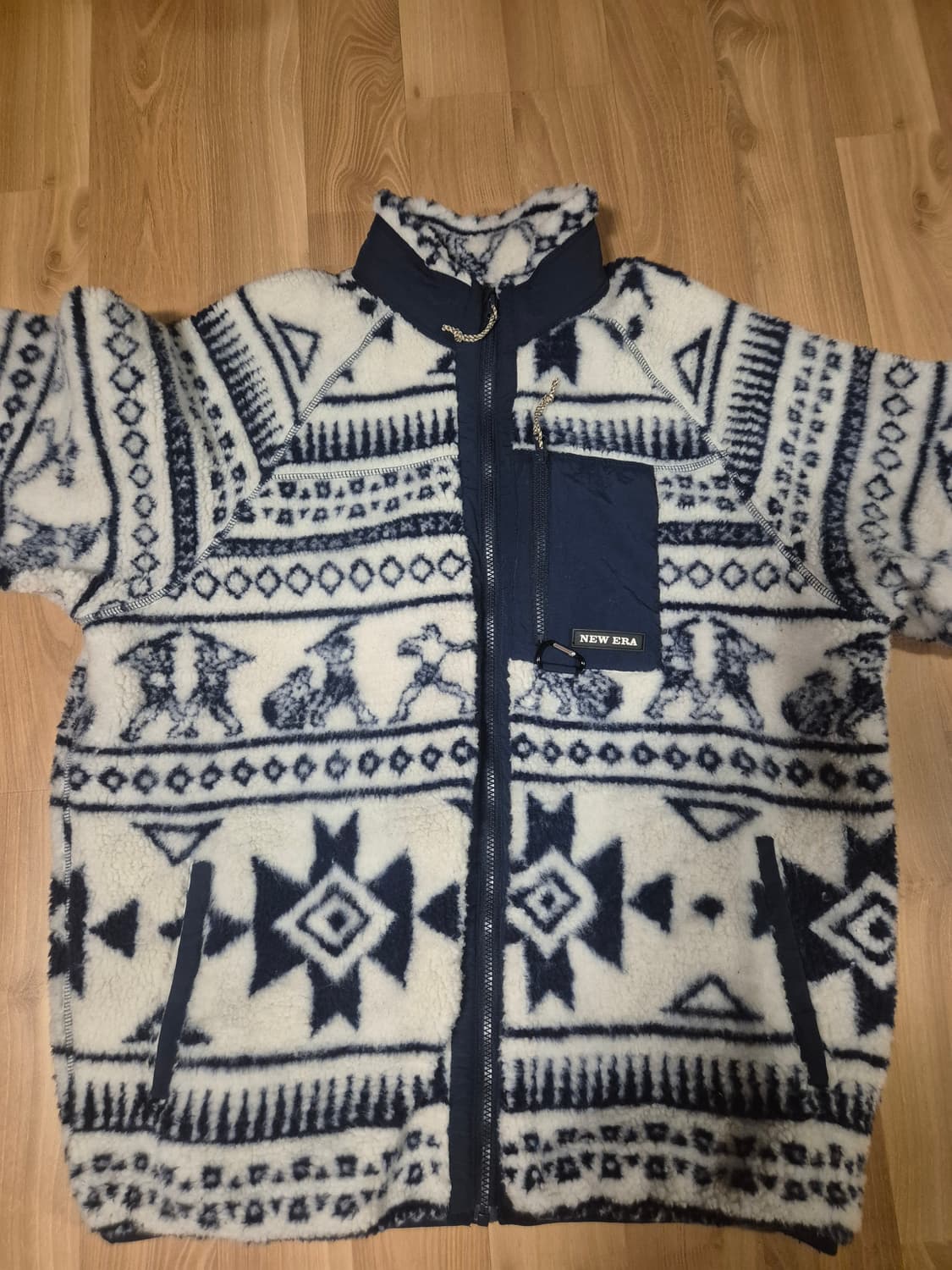 뉴에라 노르딕 패턴 후리스 상품이미지1