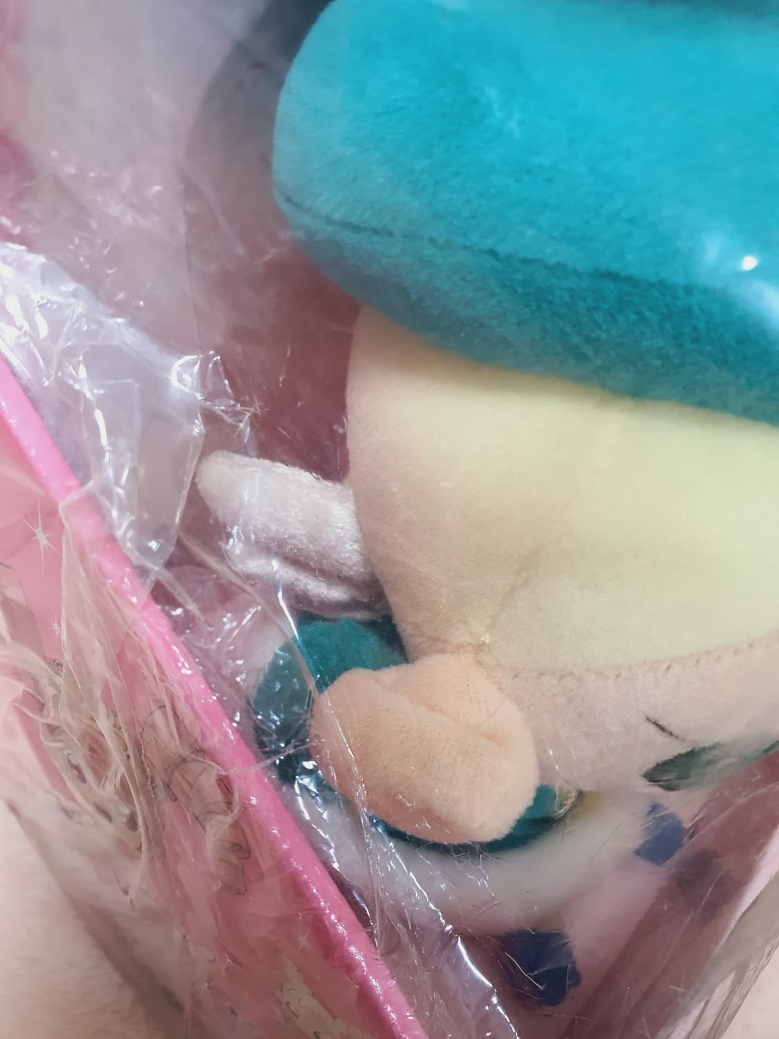 미개봉) 고전 희귀 신비한 별의 쌍둥이 공주 레인 큐큐 천사 봉제인형 상품이미지8