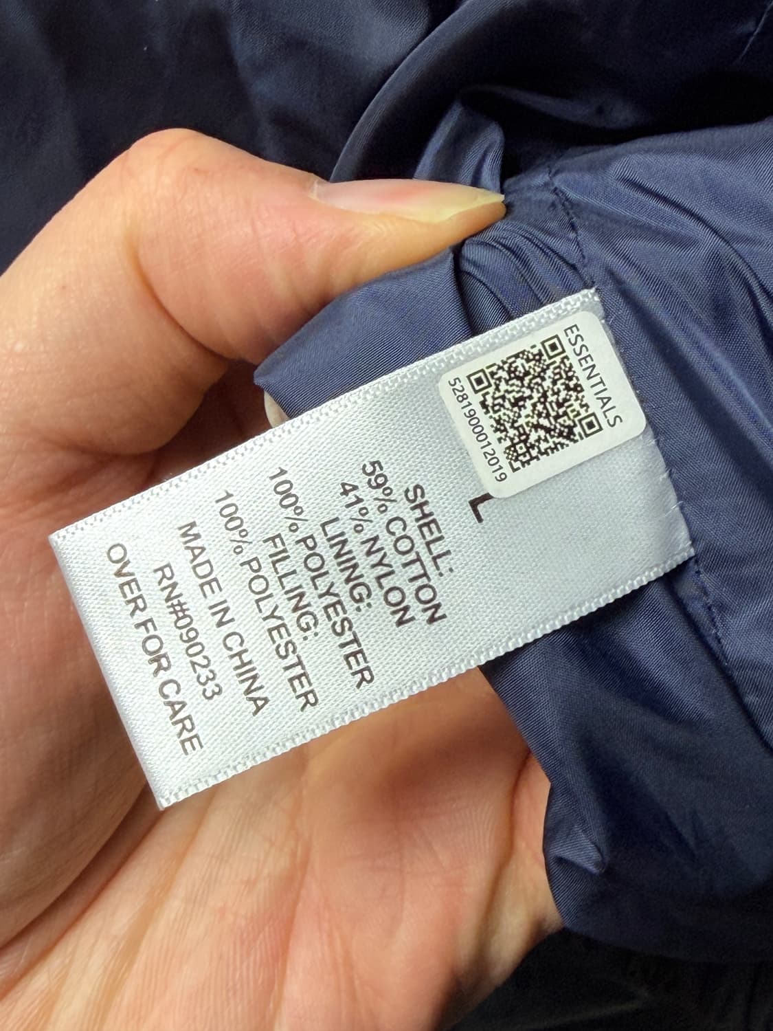 Essentials 에센셜 피어오브갓 패딩 L 사이즈 상품이미지5