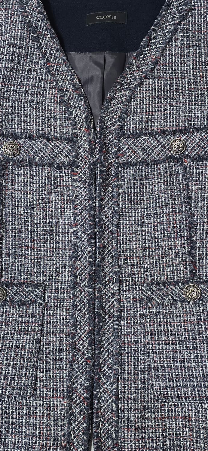 CLOVIS 트위드 자켓 55 상품이미지5