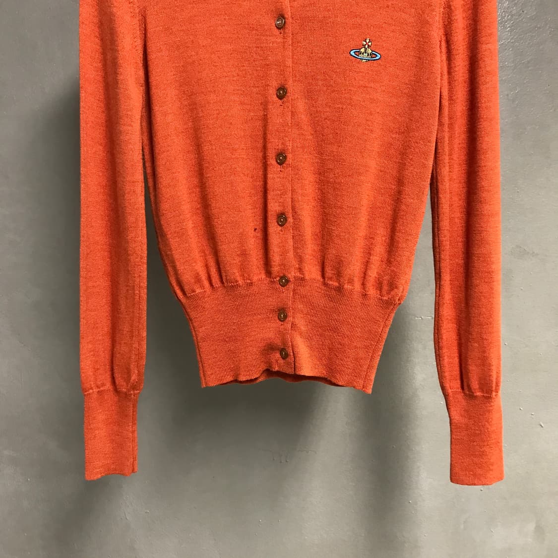 비비안웨스트우드 가디건 오렌지 S(W) 상품이미지3