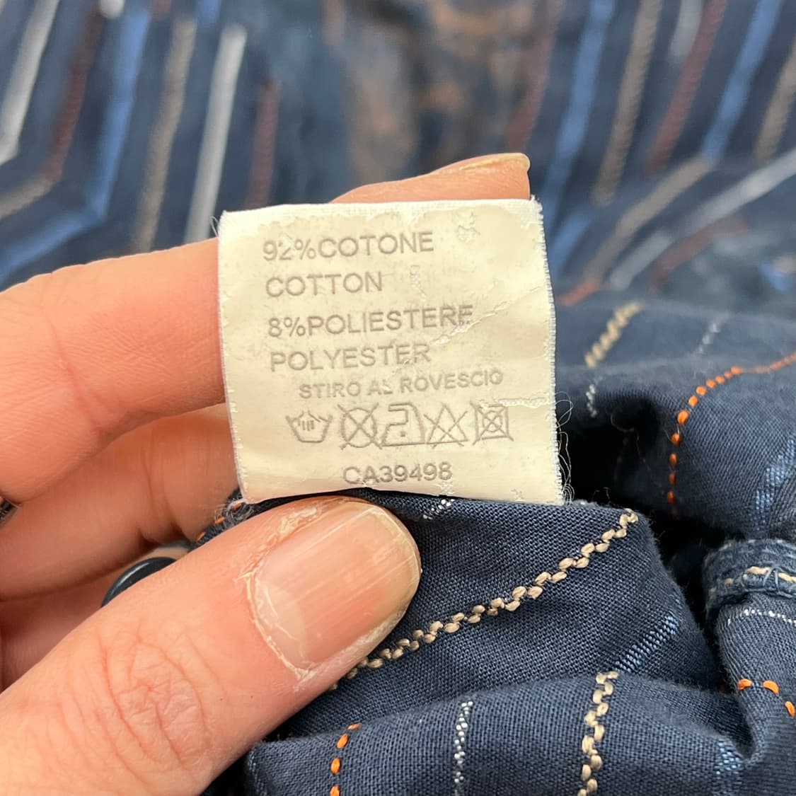 빈티지 스트라이프 웨스턴셔츠 r2339 상품이미지6