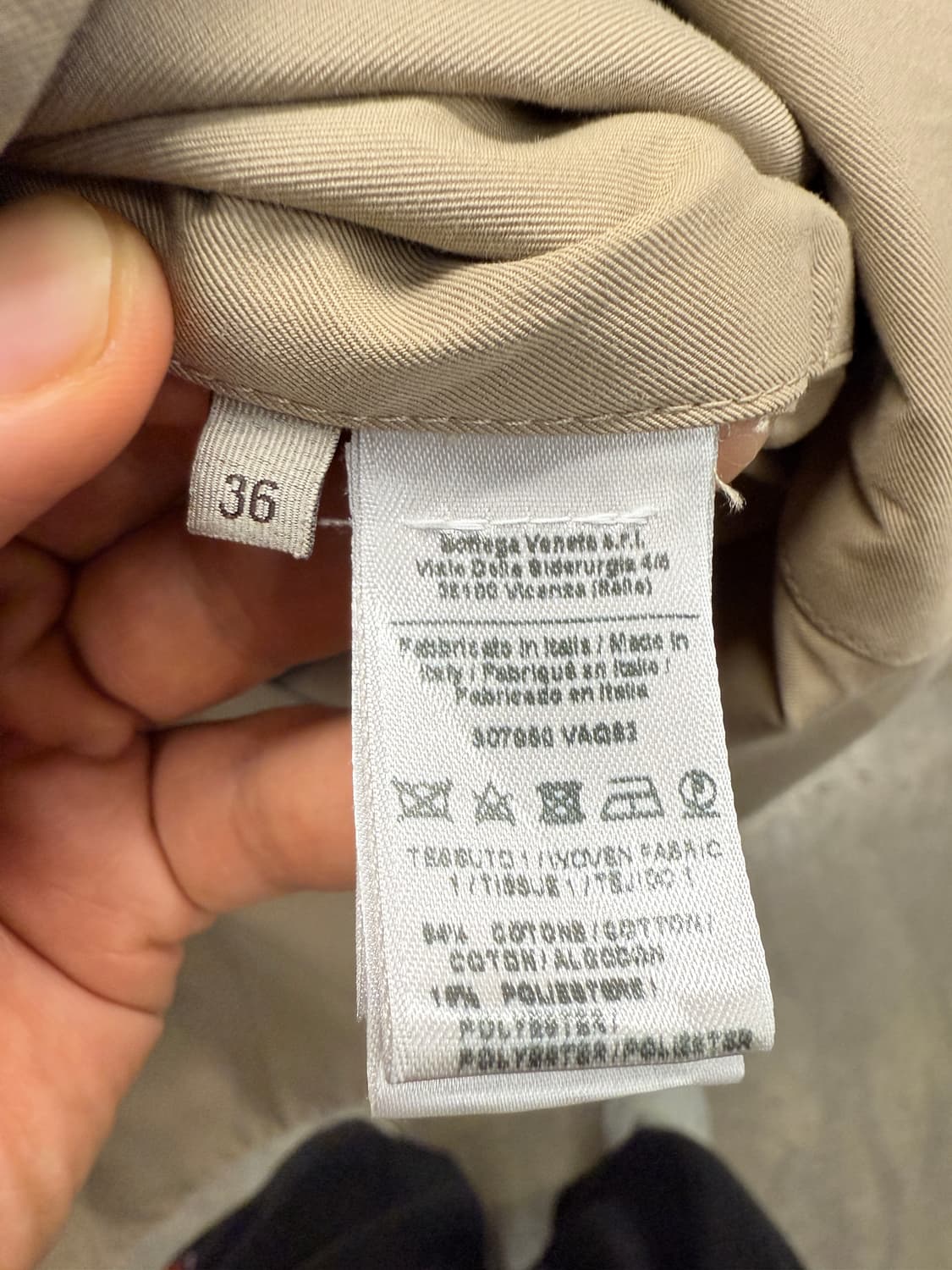 보테가베네타 정품 트렌치 코트 36사이즈 상품이미지8