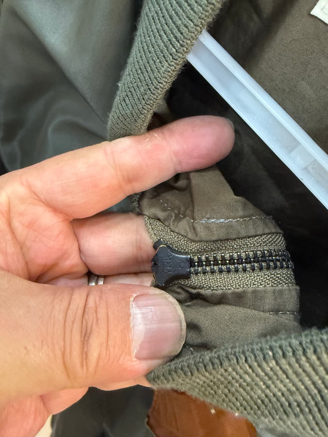 105 정품 아비렉스 타입 블루데님 MA-1 자켓 팝니다 상품이미지3