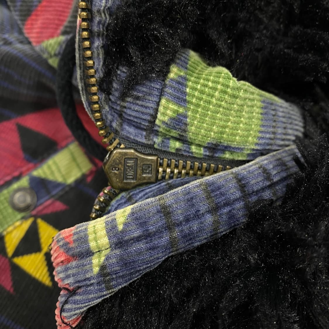 데님앤서플라이 랄프로렌 아즈텍 코듀로이N-3B파카 XS 상품이미지6