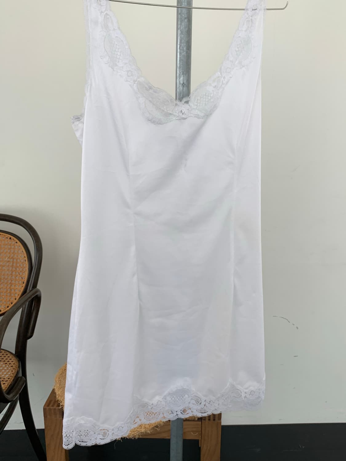 white lace slip dress 상품이미지4