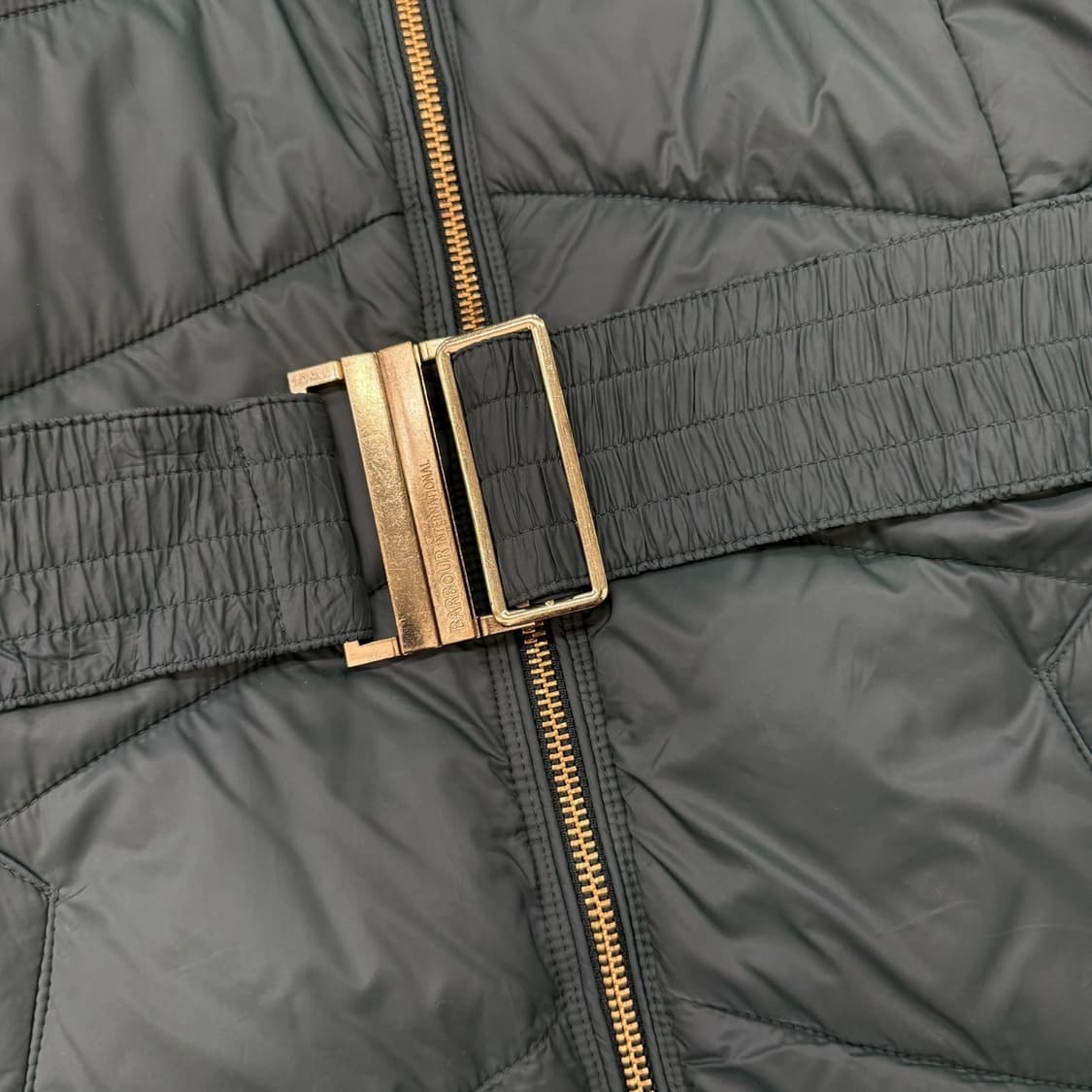 바버 벨티드 라이트패딩 r1971  상품이미지6