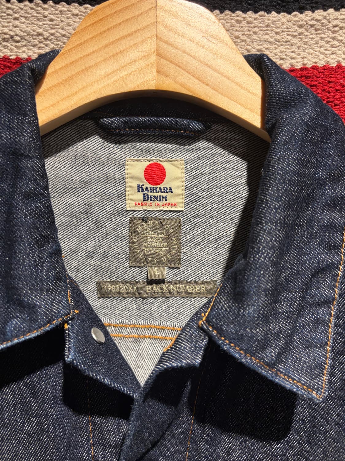 Kaihara 3rd denim jacket /가이하라 3세대 데님자켓 상품이미지4