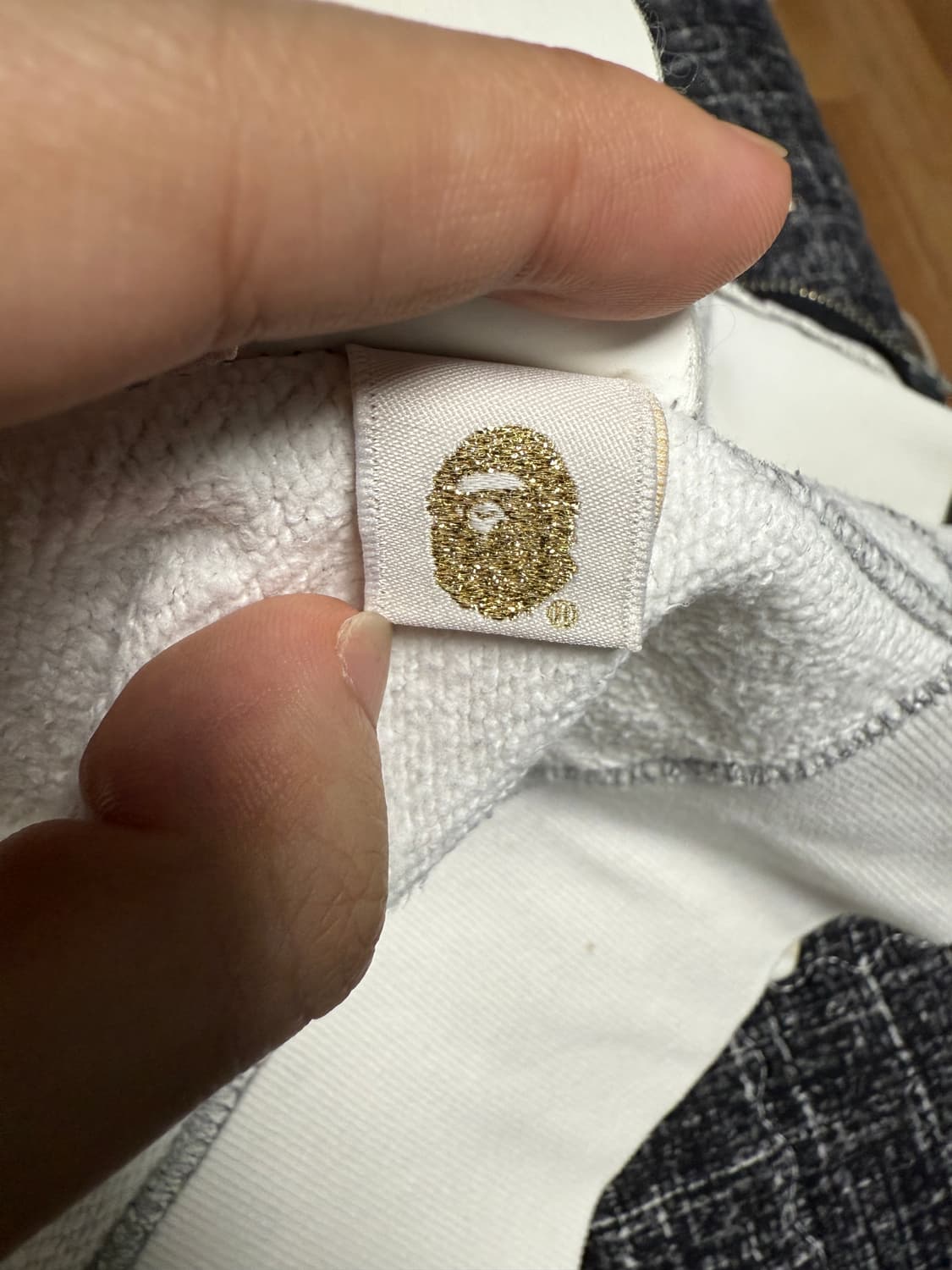 정품) 베이프 하프 시티카모 샤크 후드집업 [L] 상품이미지3