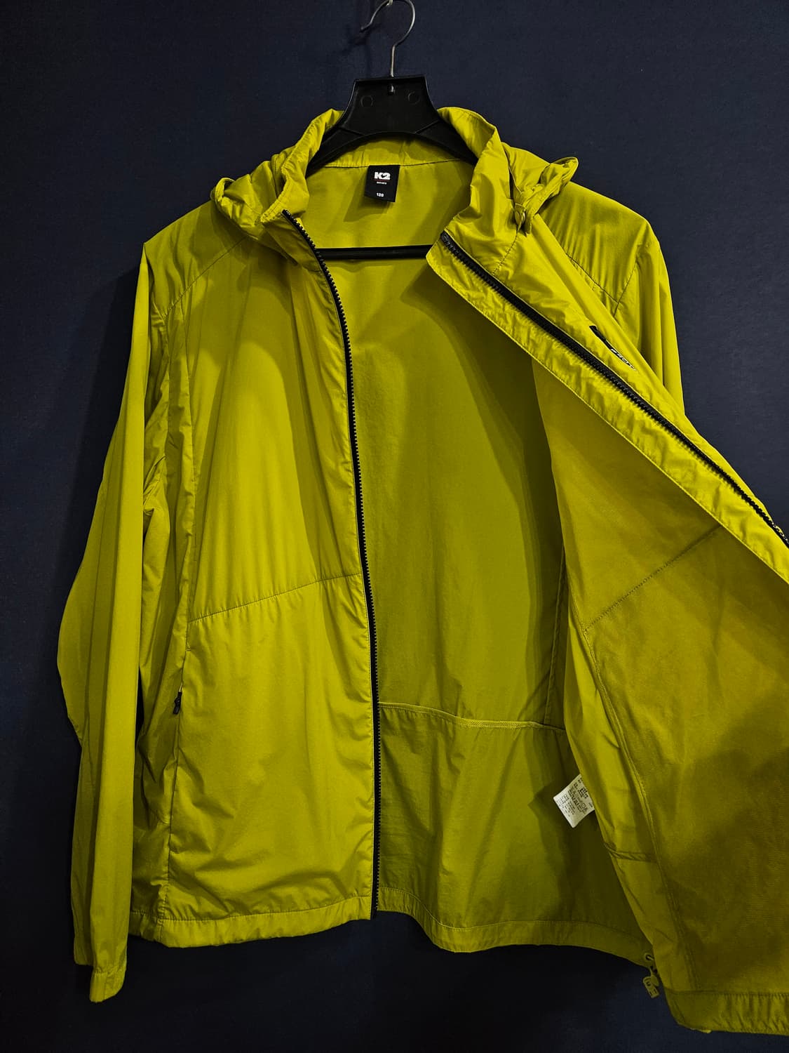 케이투 남성 120 홑겹 등산복 바람막이 자켓  상품이미지8