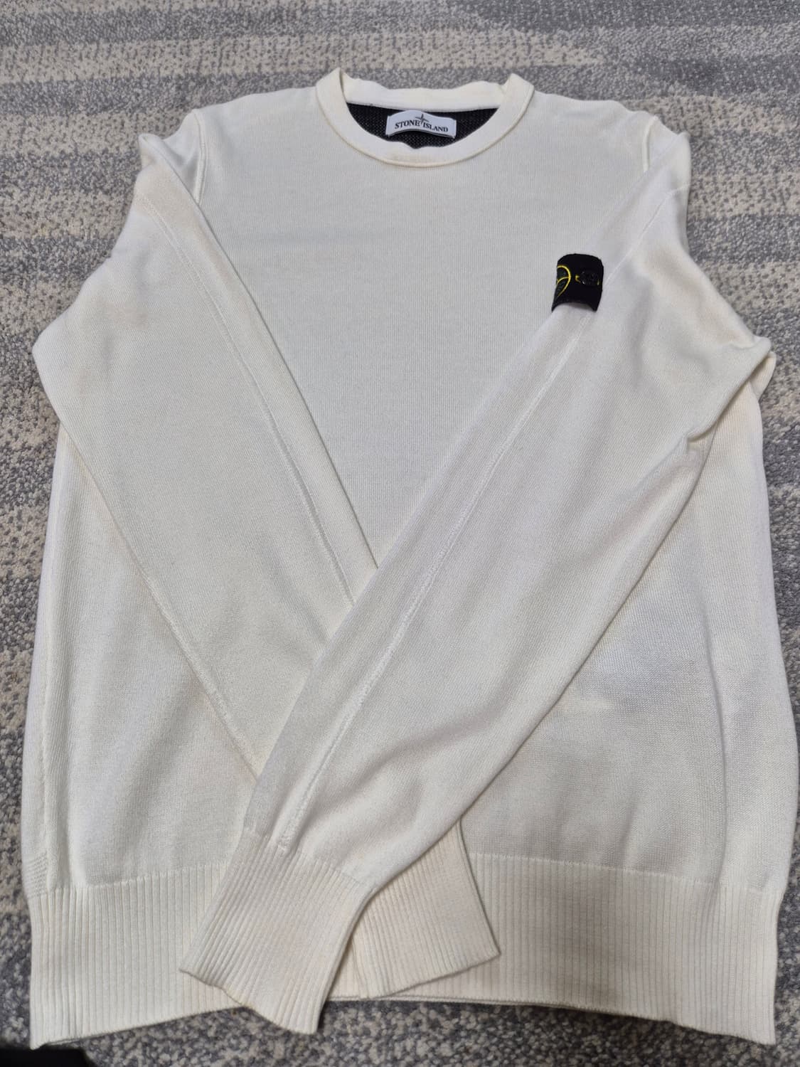 스톤아일랜드 아이보리니트티 L1 상품이미지1