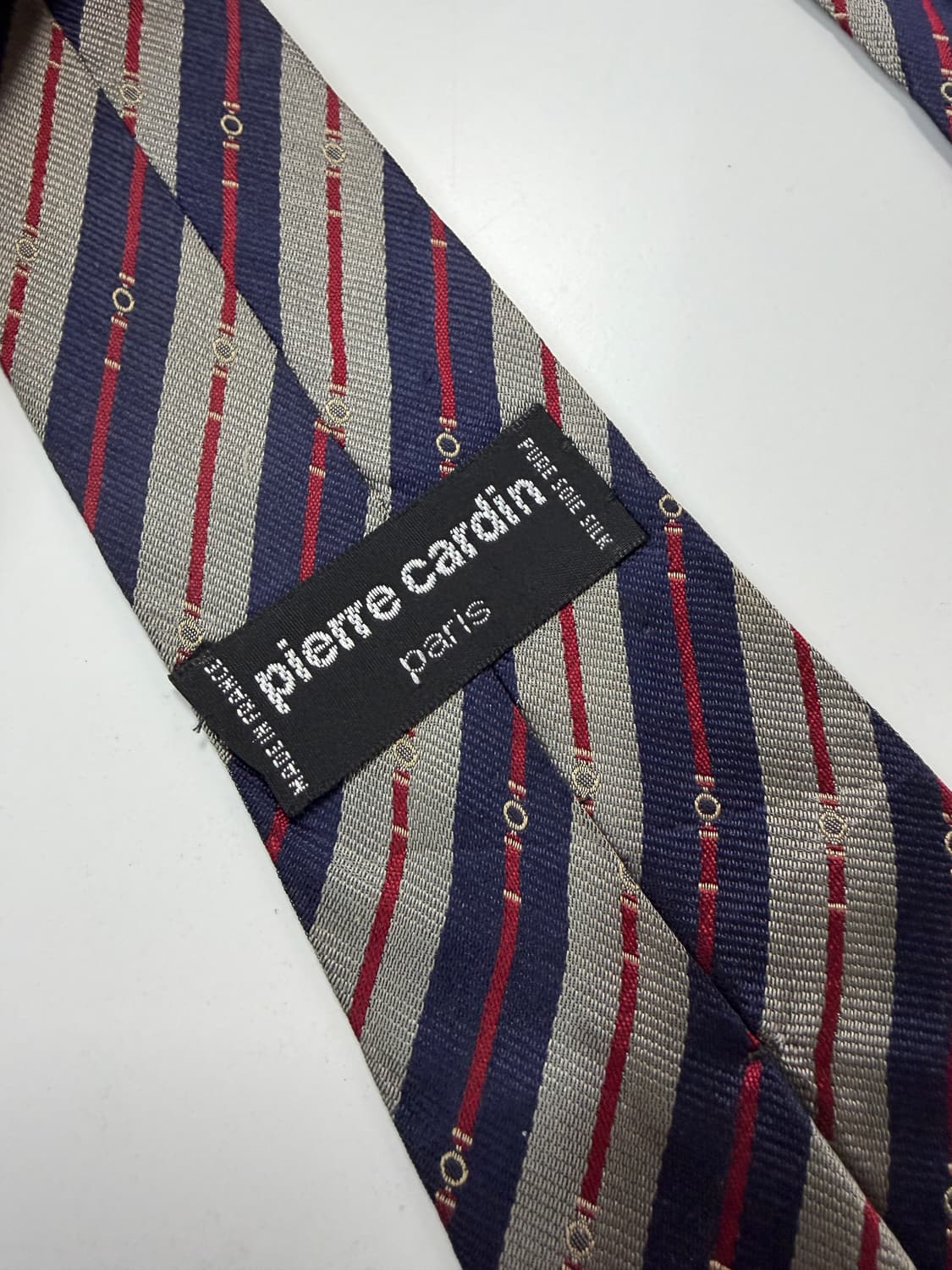 피에르가르뎅(Pierre cardin) 실크 넥타이 8cm 상품이미지5