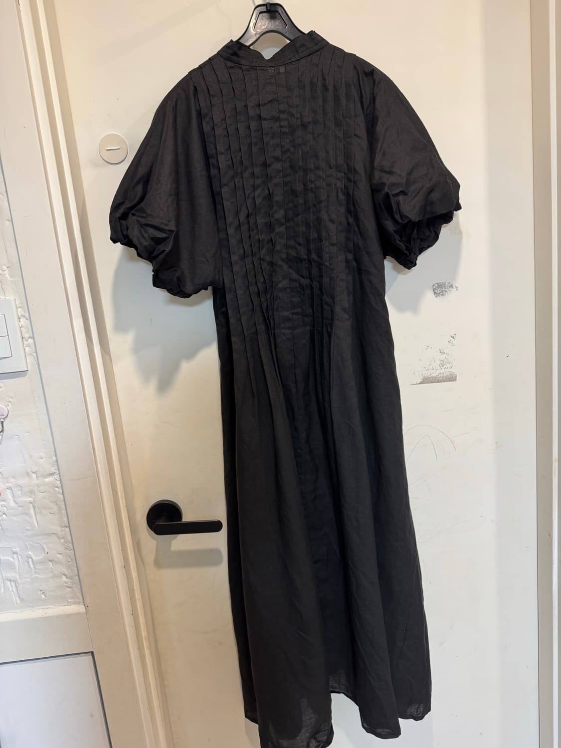 엣더베이글 린넨100% 핀턱 롱원피스 상품이미지7