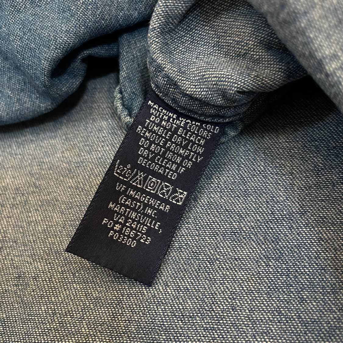 90s Wrangler 랭글러 데님셔츠 xl  상품이미지4
