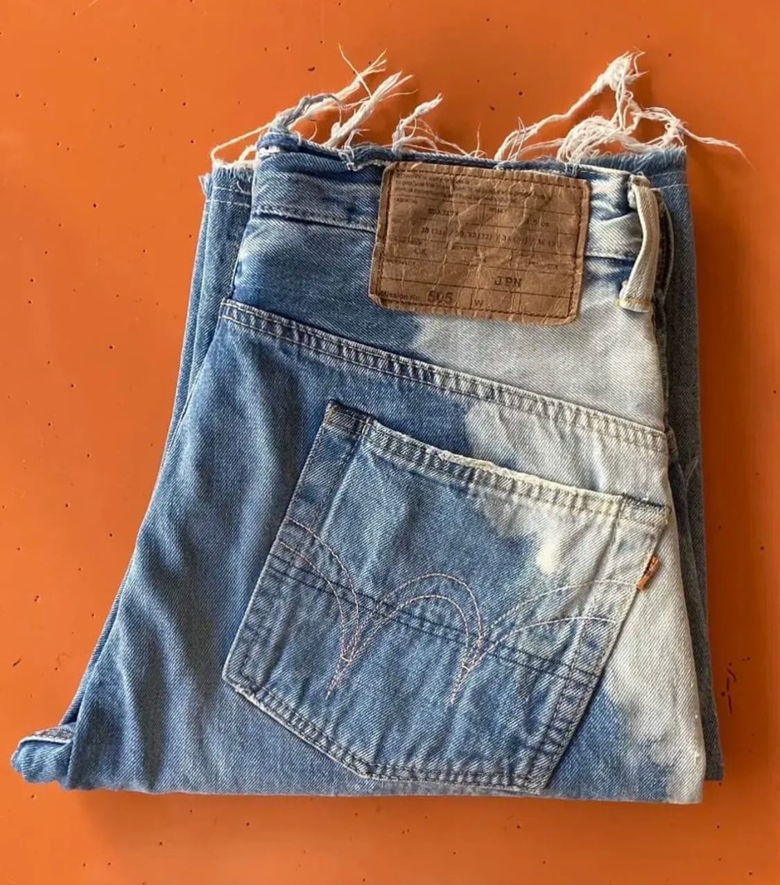 EDWIN 에드윈 505 빈티지 데님 숏 (made in japan) 상품이미지1