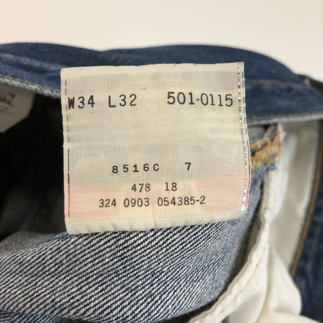 00s 리바이스 501-0115 오리지널 청바지 32 인치  상품이미지7
