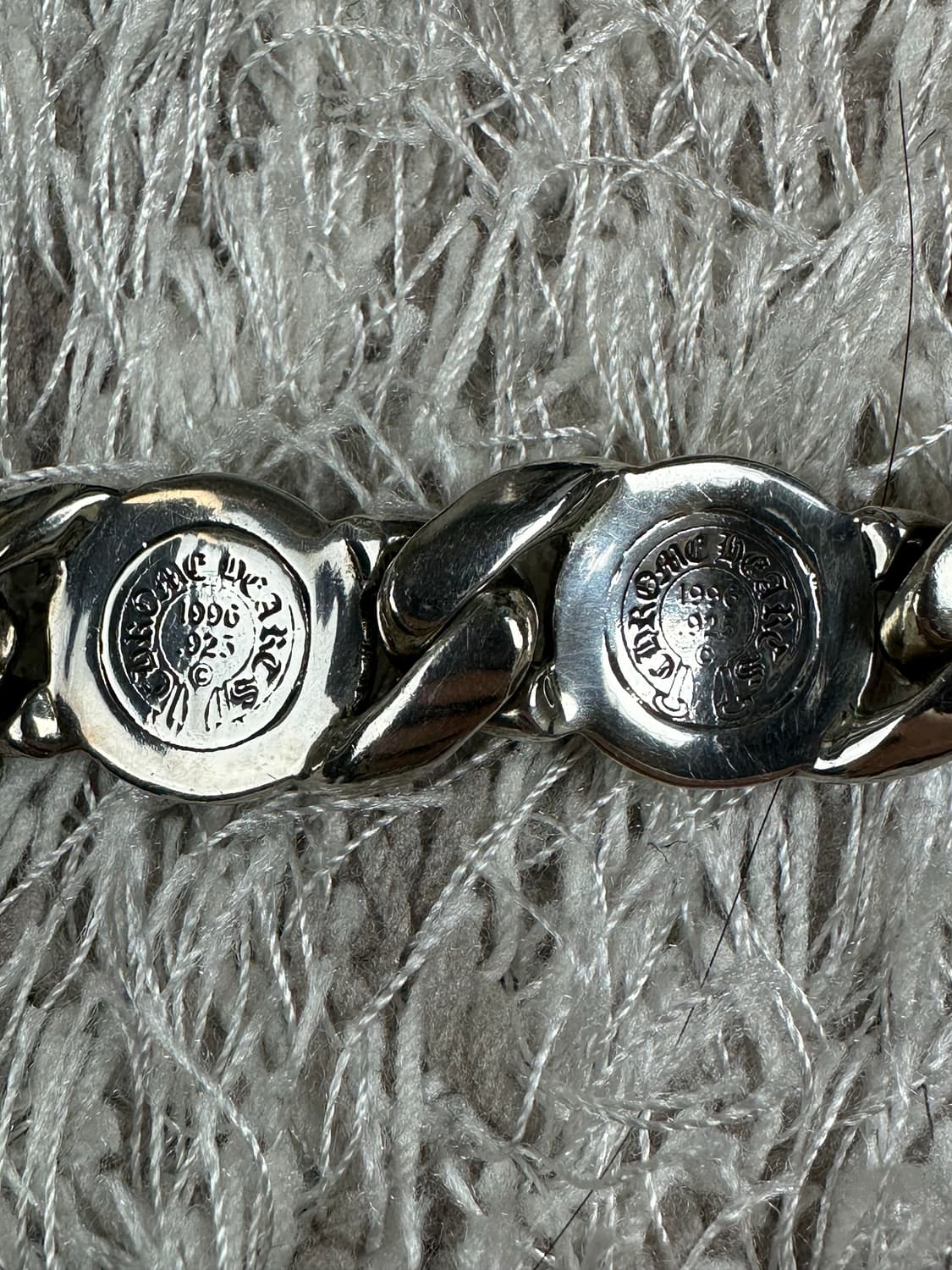 [7 inch] 백화점판 정품 크롬하츠 멀티 링크 팔찌 상품이미지7