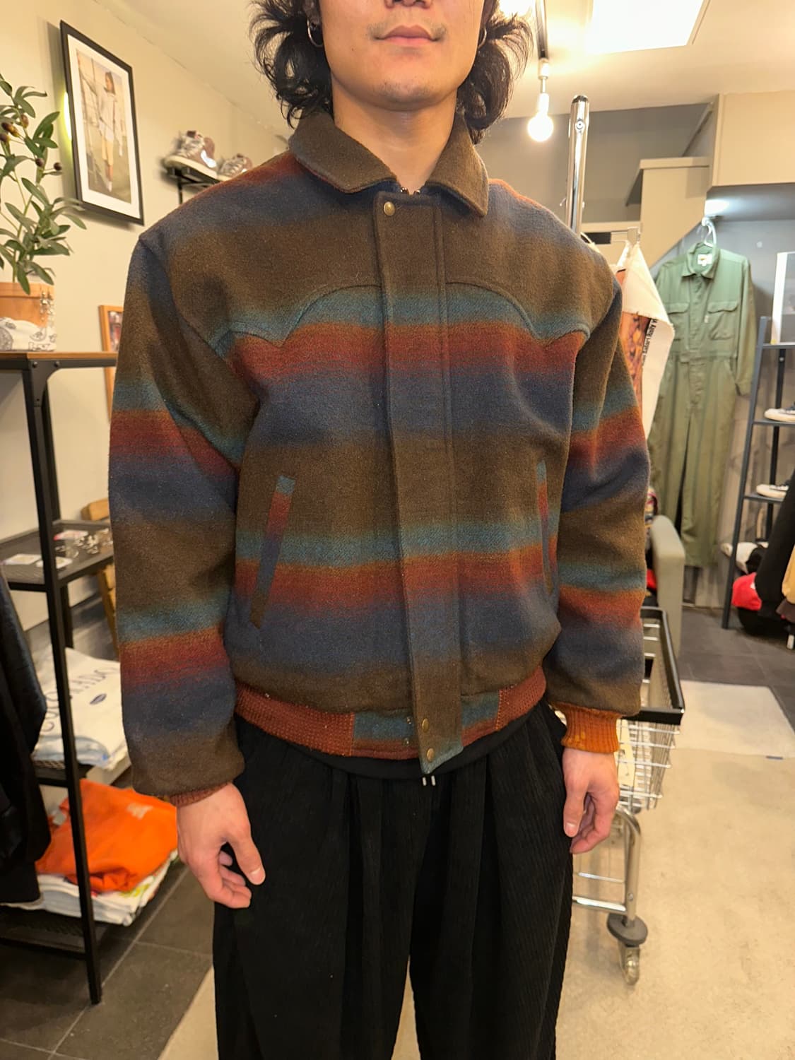 80‘s Pendleton high grade western jacket 상품이미지3
