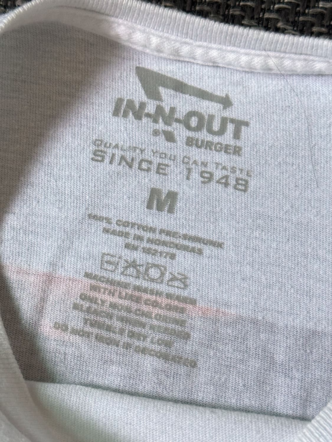 In-N-Out Burger 인앤아웃 버거 빈티지 티셔츠 (100) 상품이미지3