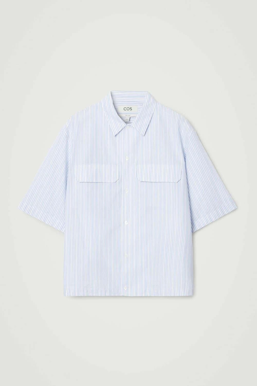 COS 코스 스트라이프 반팔 셔츠 상품이미지1