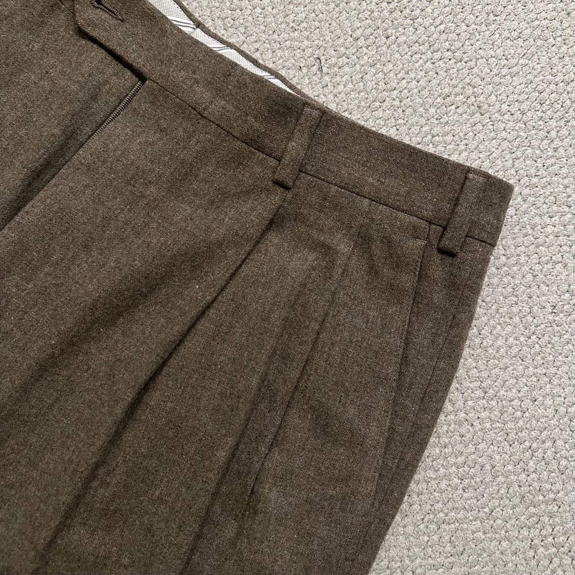 90s 제냐 Zegna 울 팬츠 상품이미지4