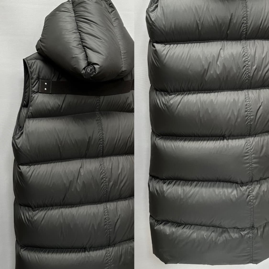 릭오웬스 퀼팅 롱 패딩 조끼 ( 95~100 ) 상품이미지6