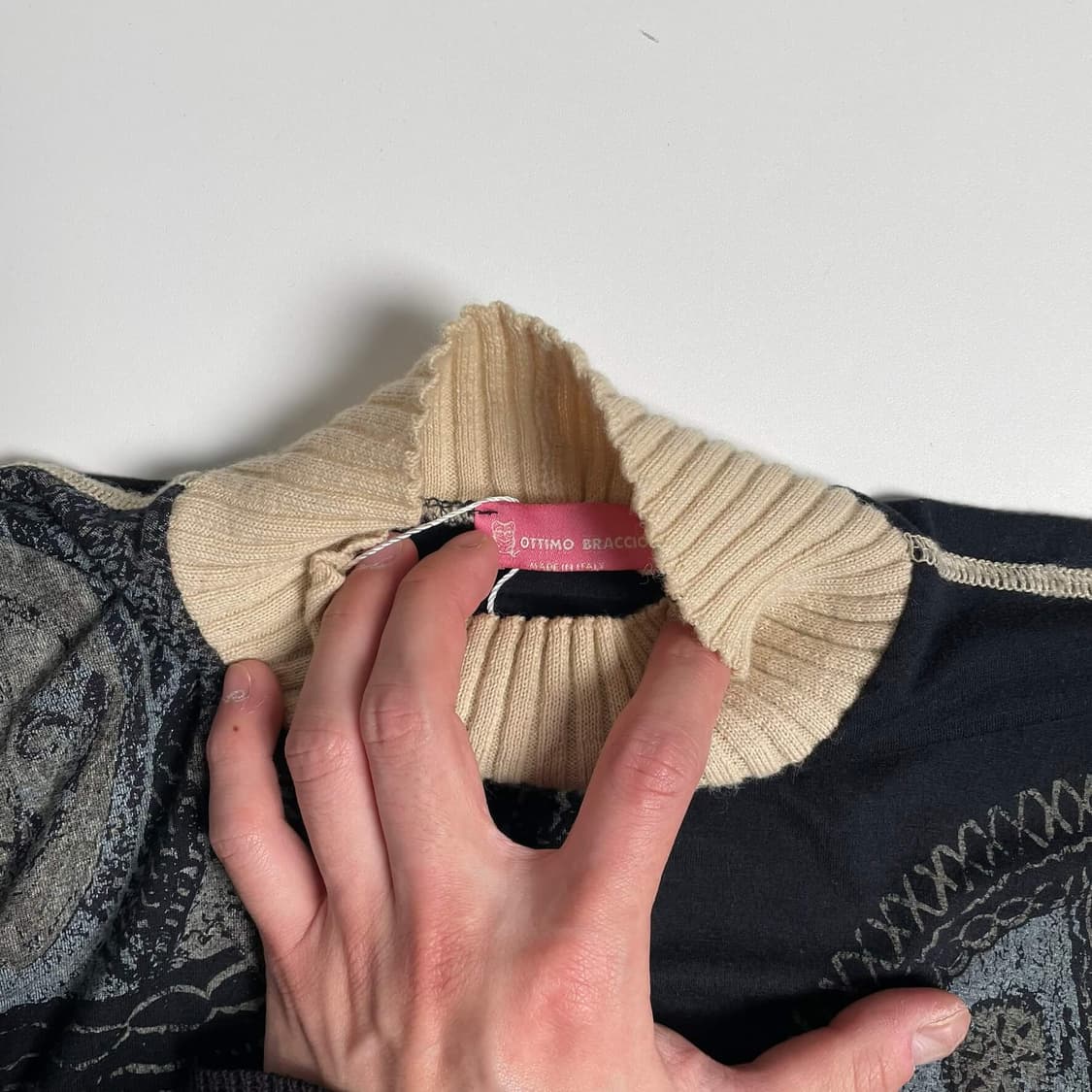 Ottimo braccio 에스닉 패턴 롱슬리브 (italy)   상품이미지7