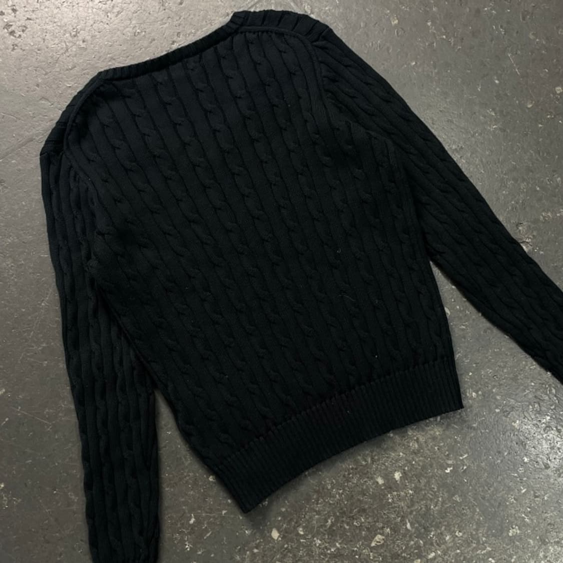100 폴로 꽈배기 니트  상품이미지6