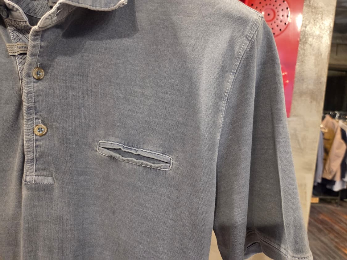 헨리코튼 가먼트다이 PK 티셔츠 상품이미지3