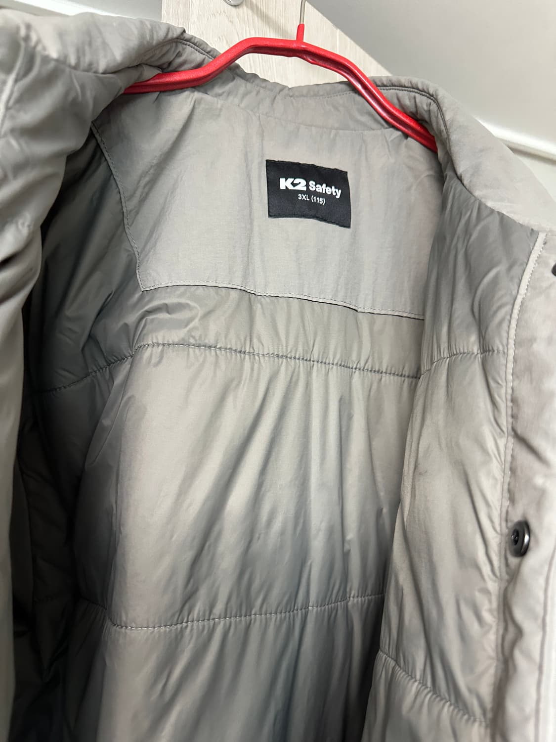 K2 세이프티 캐주얼 셔츠 자켓 슬림 점퍼 다운 패딩 팝니다! 상품이미지8