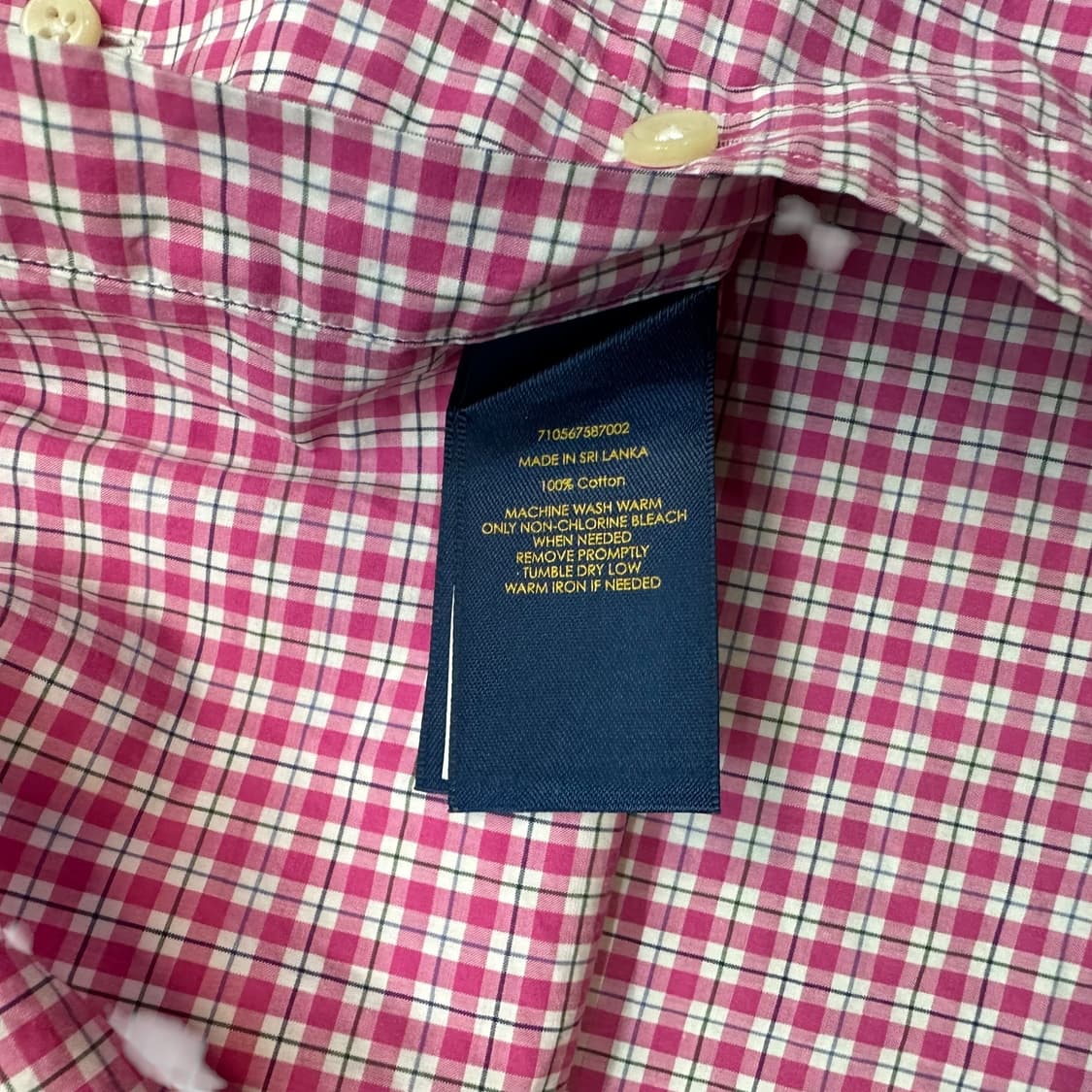 폴로랄프로렌 체크 셔츠 상품이미지5