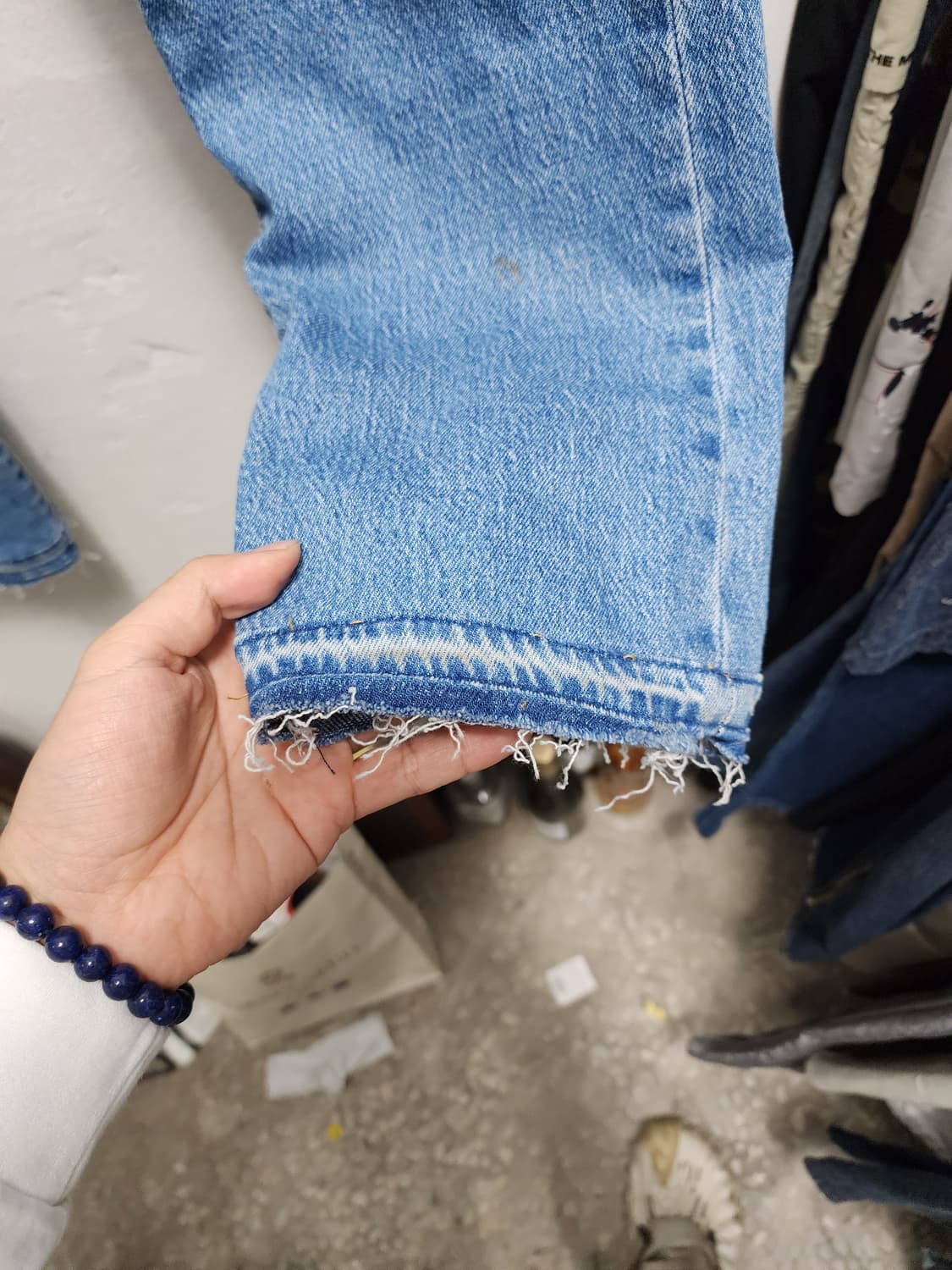 리바이스 93s 501 데님 팬츠 상품이미지5