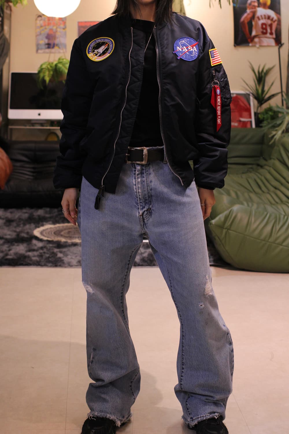 Distressed Levis 517 Boots Cut 상품이미지2