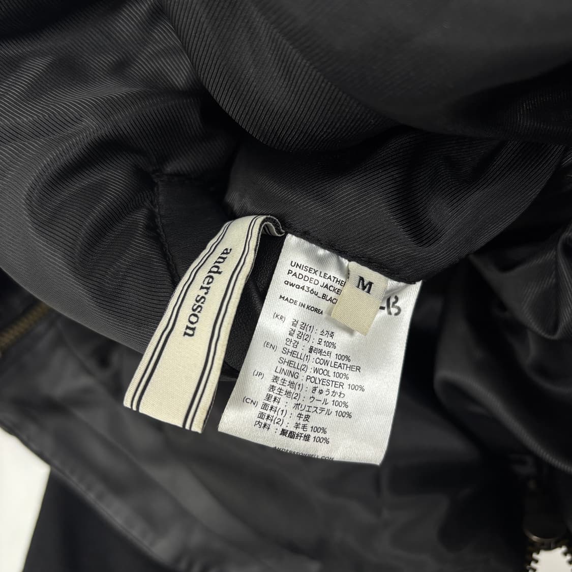 앤더슨벨 모터사이클 자켓 상품이미지10