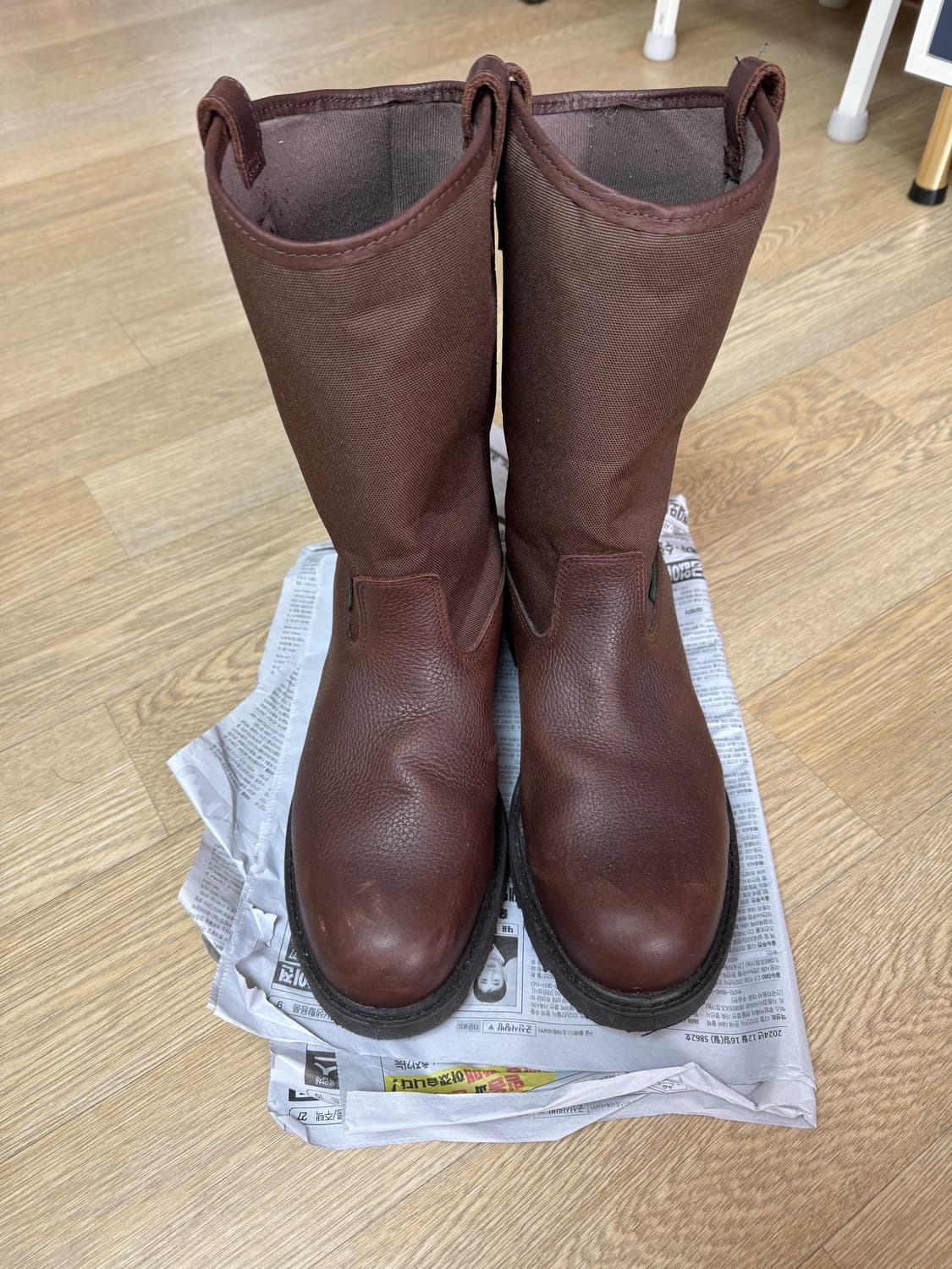 조지아 웰링턴 부츠 us10W 풀박 상품이미지3