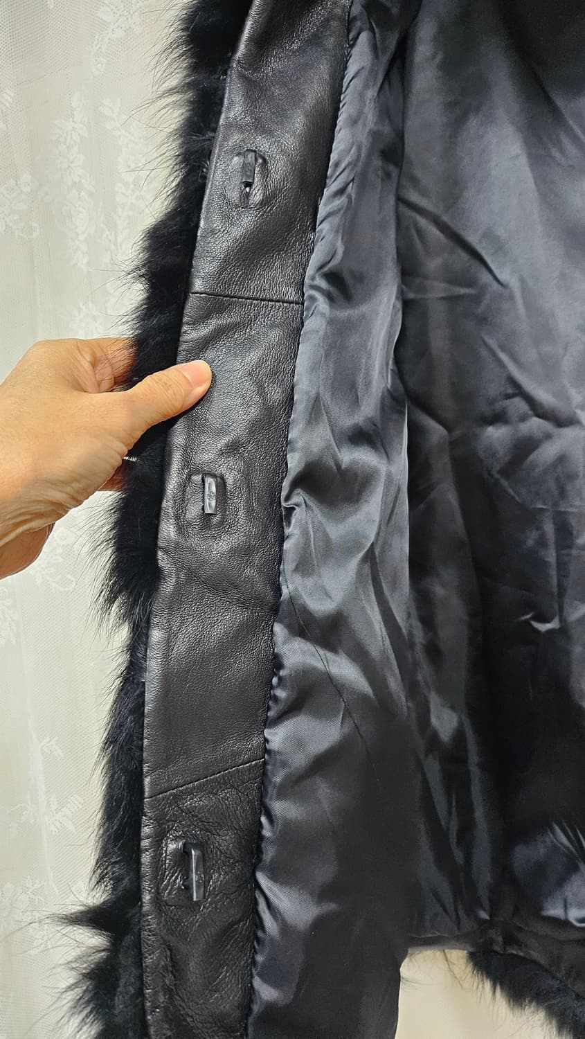 헤스티지 양가죽 퍼자켓 상품이미지5
