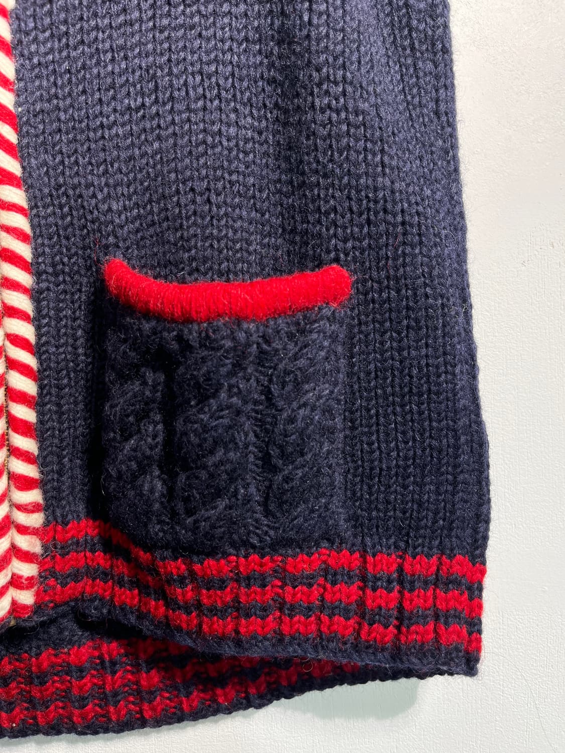 Hand made wool vest (made in nep) 상품이미지5