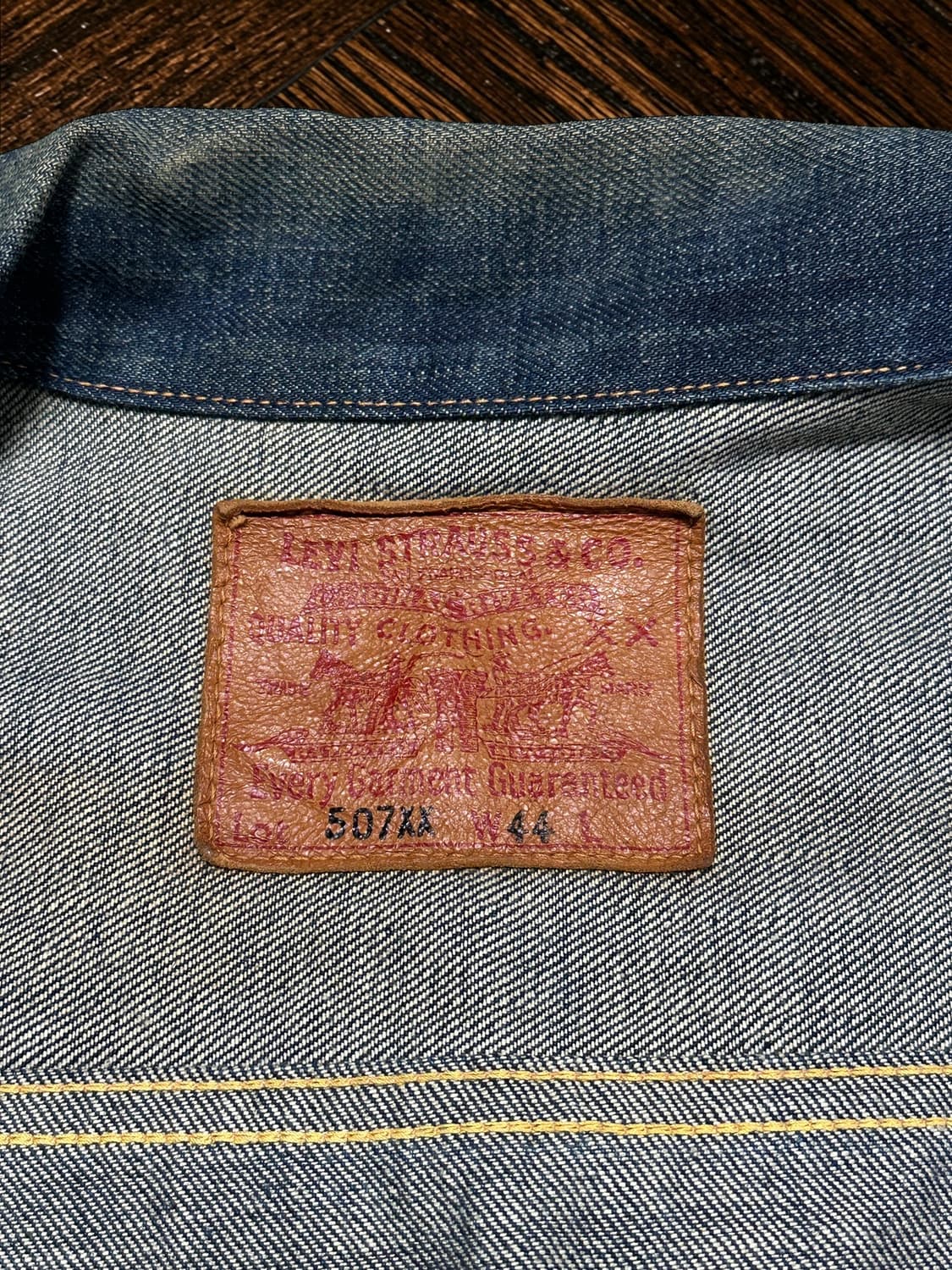 리바이스 LVC japan 70507xx 2세대 자켓 데드스탁 상품이미지4