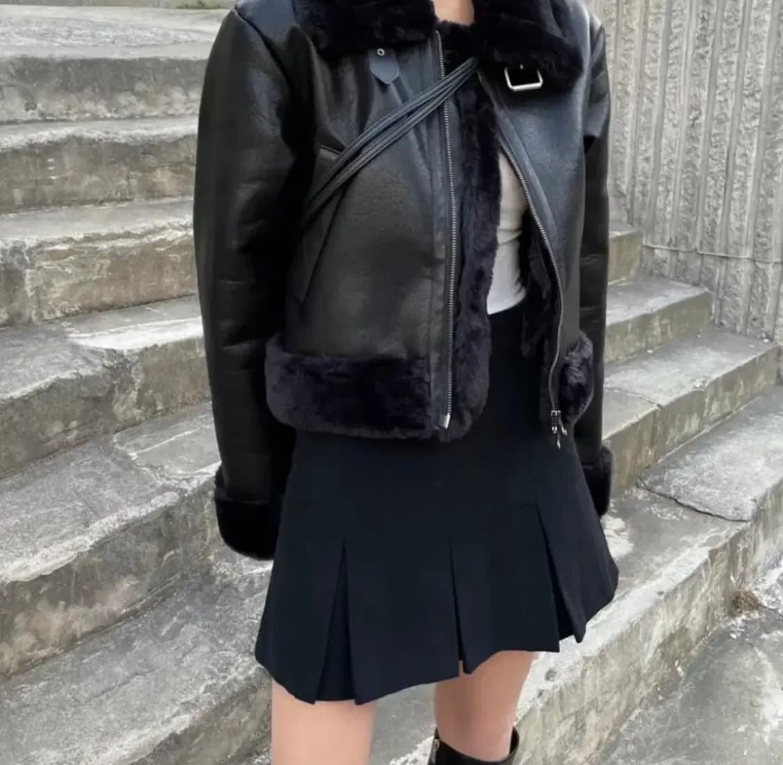 (오늘만할인) 보헤미안서울 무스탕 st 키튼 무스탕 아우터 상품이미지2