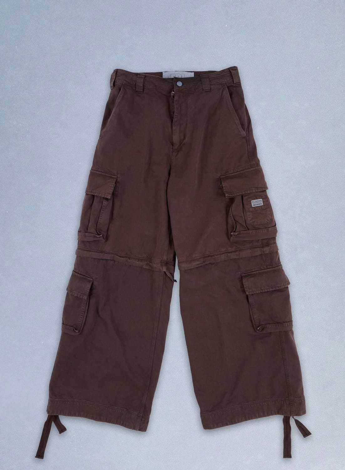 [S]이알엘 ERL 25fw 카고 팬츠/브라운 상품이미지1
