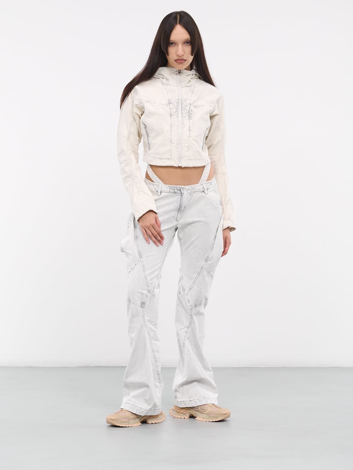 HYEIN SEO Low-rise pocket pants ice blue 상품이미지4