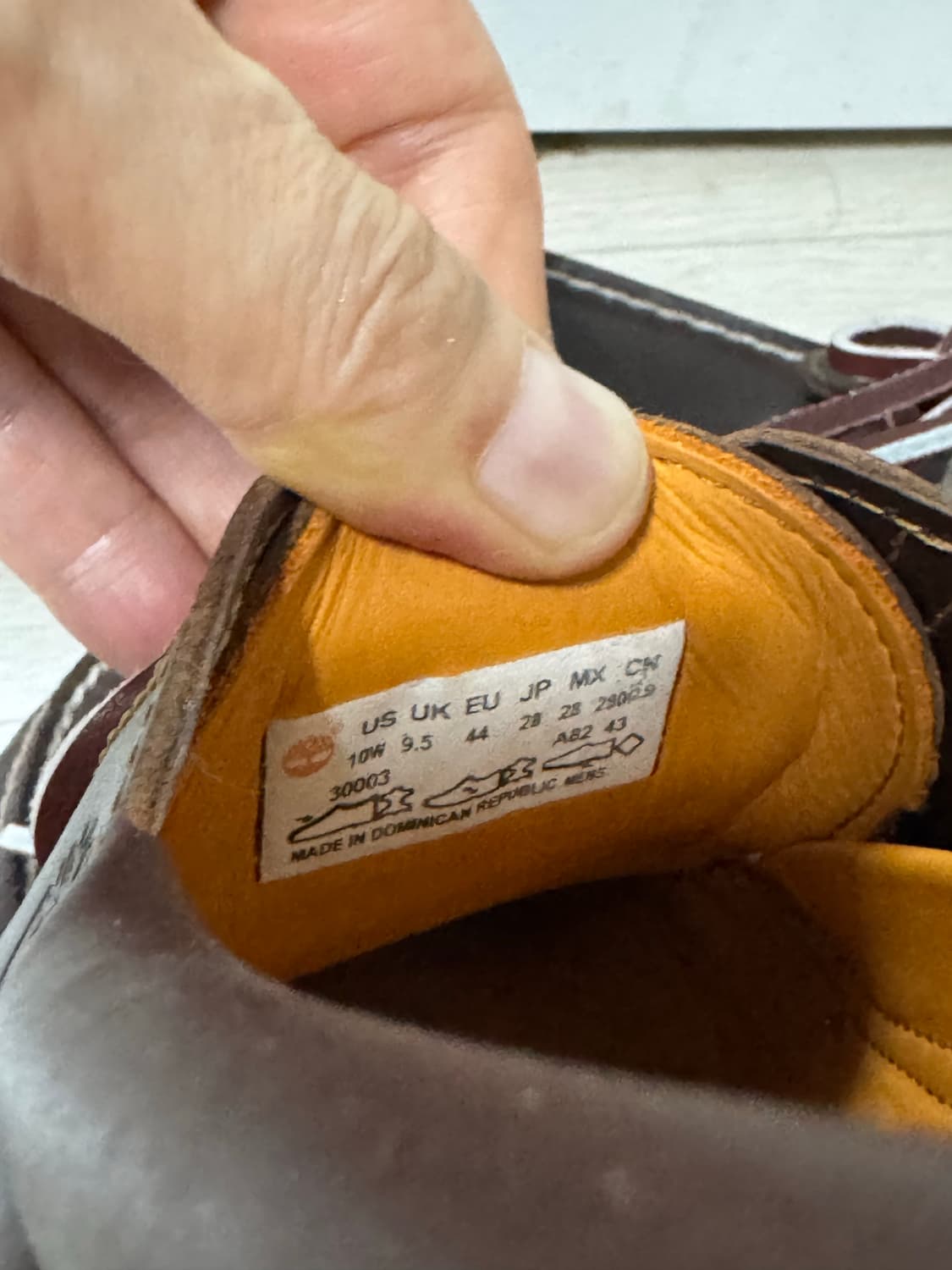 팀버랜드 3아이 보트슈즈 280 상품이미지7