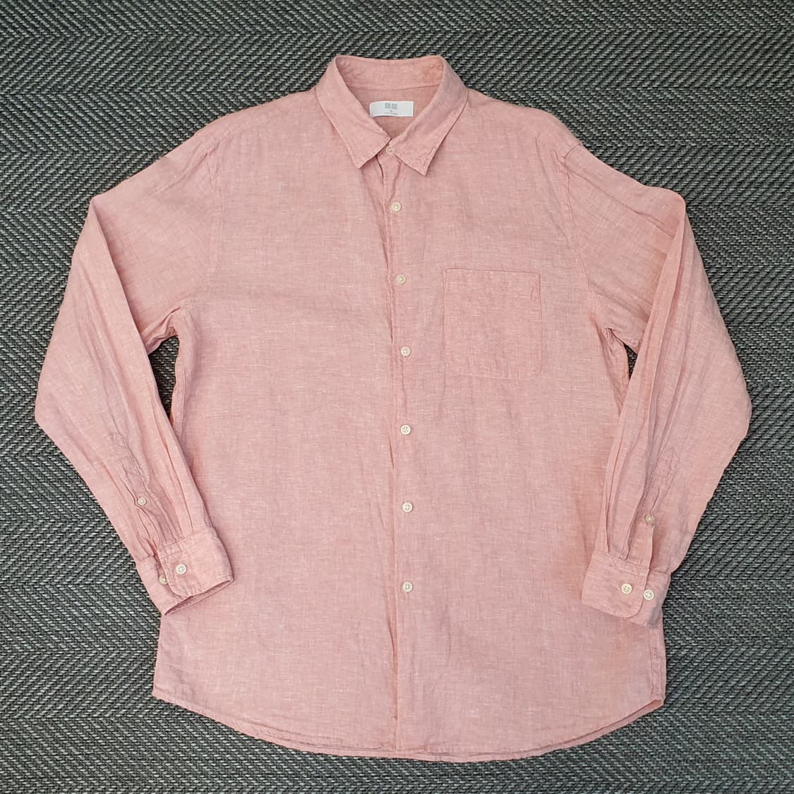 유니클로 마100 긴소배 셔츠 남자105 상품이미지1