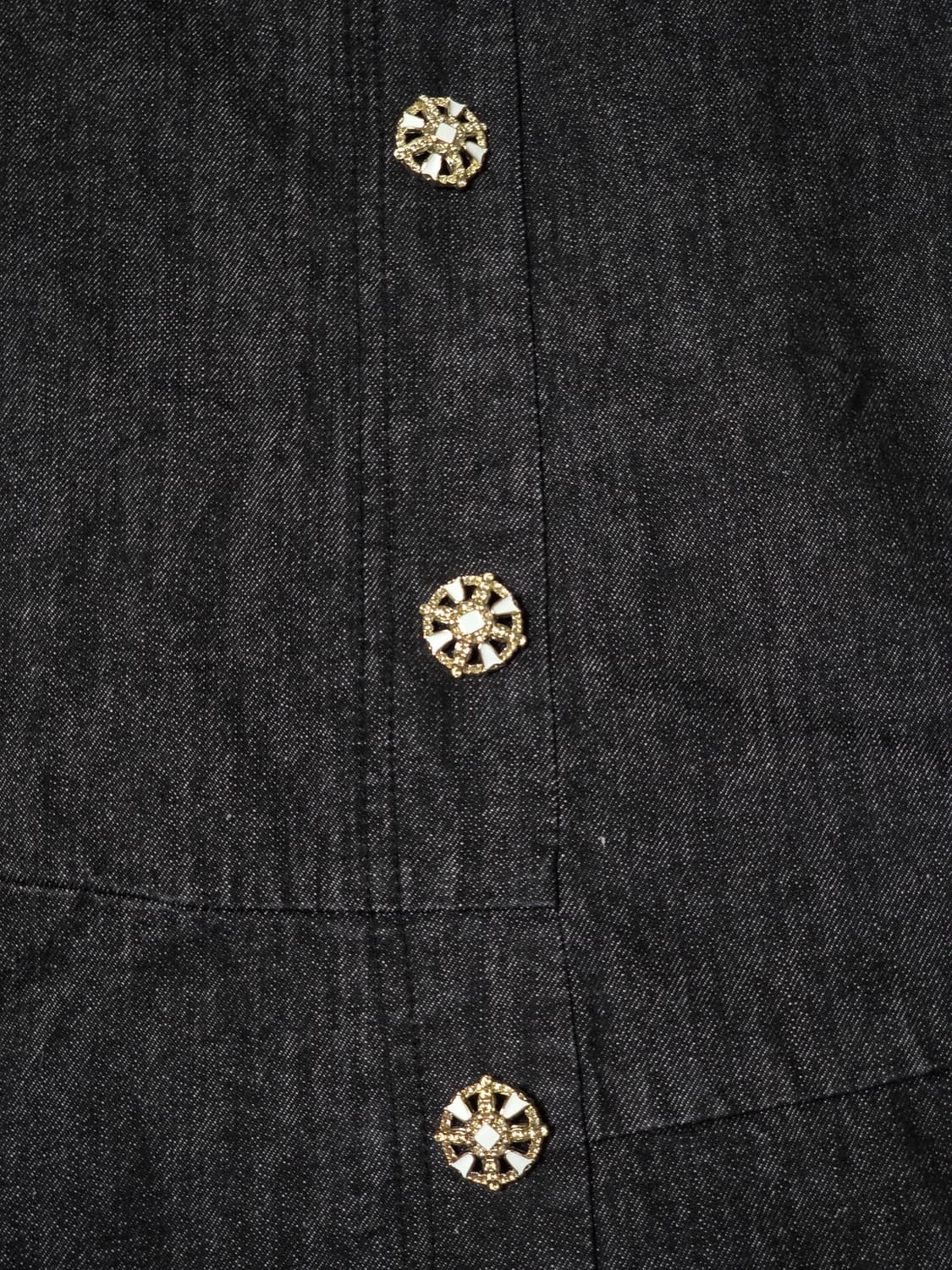 ANNA SUI 데님 A라인 스커트 66 상품이미지4