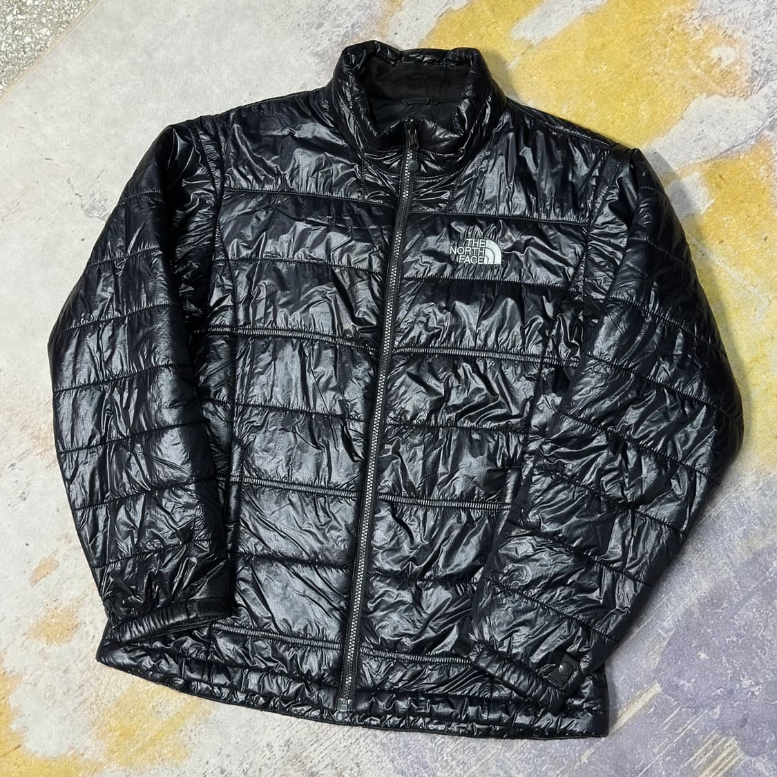 노페 유광 내피 경량 패딩점퍼 L 상품이미지1