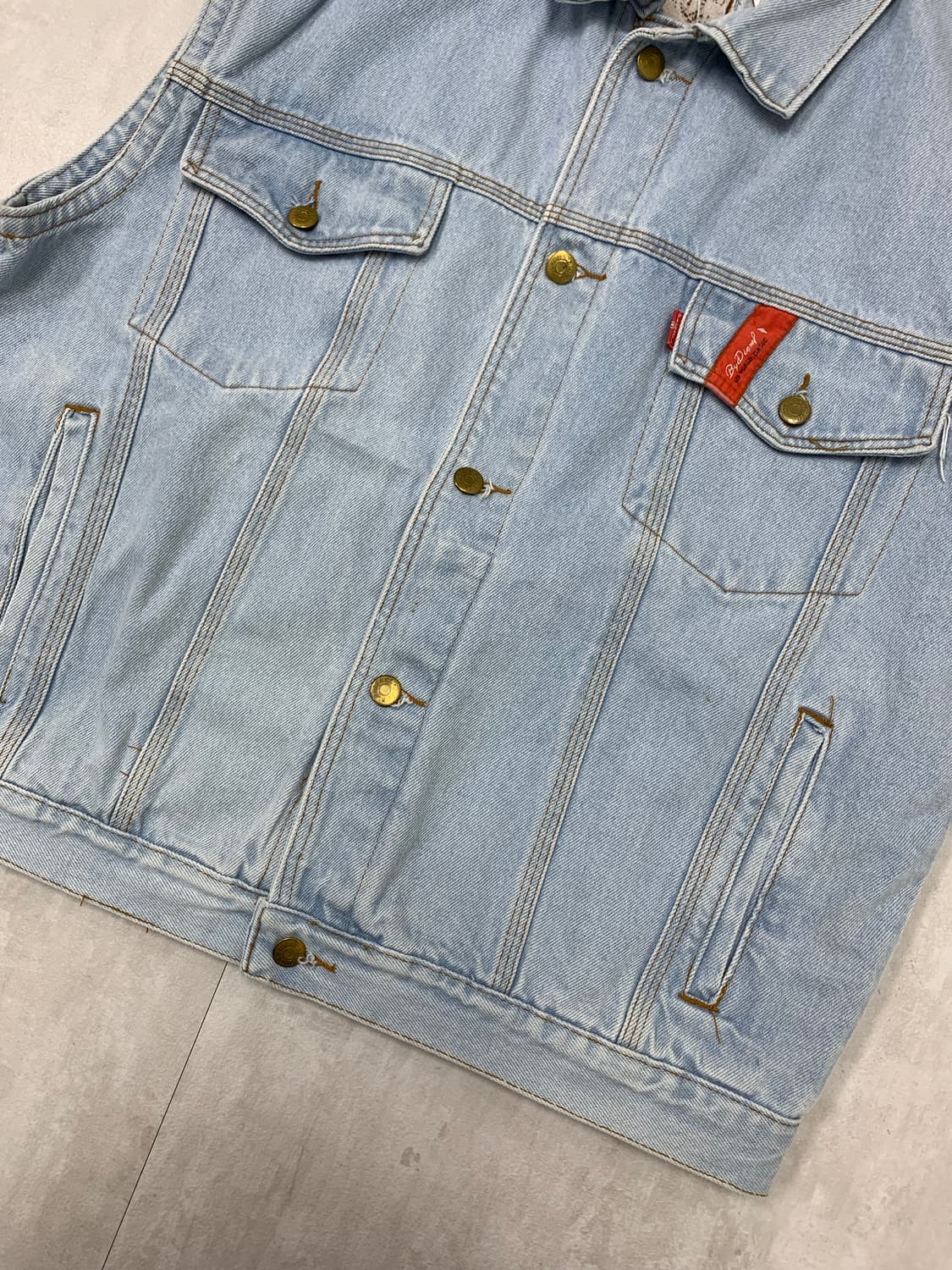 빈티지 디젤 데님 베스트 #252 상품이미지3